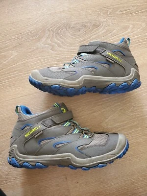 Bota de Senderismo Merrell Chameleon 7 Access Mid Gris MK259197 Impermeable Niños 6M Foto 1 de 4