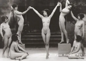 Aktfoto - Vintage - Ziegfeld's Beauties - 00038 - Nackt Revue, 1920er Jahre - Bild 1 von 1