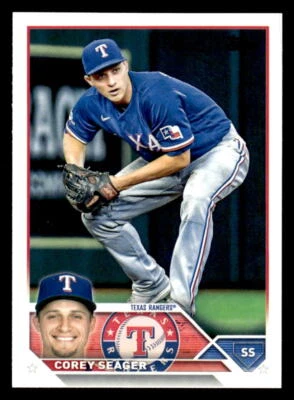 2023 Topps #315 Corey Seager Card Texas Rangers - Image 1 of 2