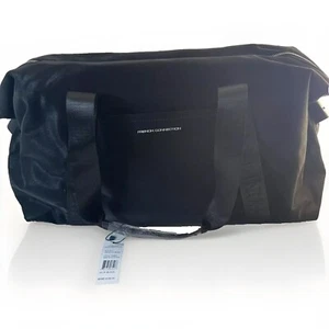 French Connection Audrey Weekender Seesack schwarz neu mit Etikett 148 $ Einzelhandel - Bild 1 von 8