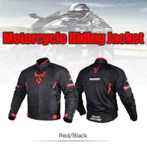Motorcycle Riding Jacket Breathable Clothing Racing Anti-fall Pull Clothing Coat - Imagen 1 de 15