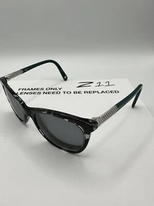 Nine West NW621S 305 Green Havana Cat Eye Plastic Sunglasses Frame 54 19 135 #2 - Picture 1 of 7