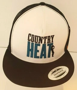 Gorra de camionero Country Heat BeachBody malla trasera Snapback 6 piezas vaquero occidental nueva con etiquetas - Imagen 1 de 9