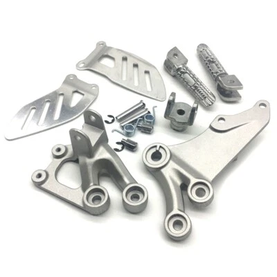 Soporte de estriberas delanteras plateado nuevo para Suzuki GSXR600/750 2006-2010 K6 K8 Foto 1 de 4