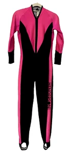 Henderson Wet Suit Wetsuit Dive Skin Womens Size 8 USA Made Pink Polartec Skiing - Picture 1 of 7