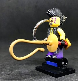 LEGO KEYCHAIN KEYRING EYEZOR WARRIOR IDEAL PRESENT NINJAGO &copy; 32