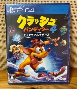Sony PS4 Playstation 4 - Crash Bandicoot 4 It's About Time - Japan  Brand New - Picture 1 of 3