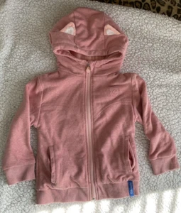 Cubcoats Kali the Kitty Zip-Up Hoodie girls 4-5T, jacket folds into hood - Picture 1 of 6