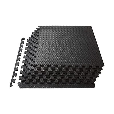 ProsourceFit Puzzle Exercise Mat ½”, EVA Foam Interlocking Tiles Protective F... - Image 1 of 4