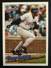 Tony Gwynn 1996 Topps Bazooka Baseball Card San Diego Padres #124