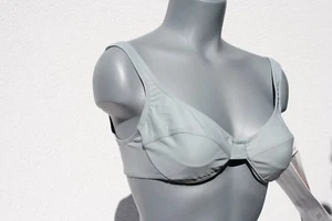 752C75-025 Solar Mix&Match BÜGEL Bikini BH Oberteil Silber GRAU NEU 38 Cup C - Bild 1 von 12