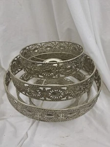 Vintage 1960s or 70s slatted mid-century Metal - Picture 1 of 7