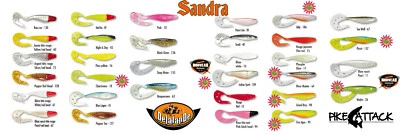 DelalanDe Sandra 16 cm Gummiköder Twisterschwanz 1 Stück lose