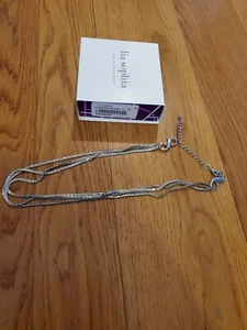 Lia Sophia "Classified" Set di 3 collane staccabili con chiusura Genius nuove con scatola - Foto 1 di 3