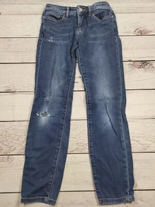 Anthropologie Pilcro And The Letterpress Jeans Sz 25 Distressed B10 - Picture 1 of 6
