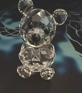 Swarovski Crystal 1 ¾" MINI BEAR Var. 1 - 7664 044/012262 Mint Original Box - Picture 1 of 11
