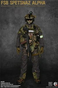 1/6 Modellino giocattolo modello soldato Easy&Simple FSB Spetsnaz ALPHA #26050R 12 pollici - Foto 1 di 23