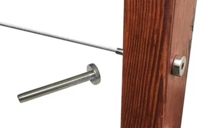 Stainless Steel Swage Dome Head End Terminals Fitting for 1/8" Cable Wire Rope - Picture 1 of 4