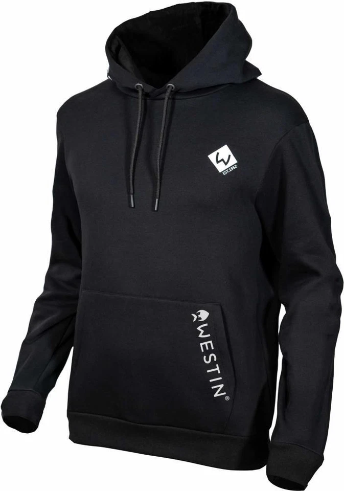 Westin Pro Hoodie Black Gr. XS bis 3XL Angelpullover Kapuzenpullover - Bild 1 von 3