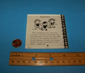 Lehrermagnet Vintage Kühlschrankmagnet - Bild 1 von 2