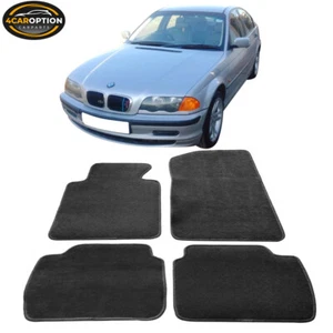 99-06 E46 M3 Floor Mats Carpet Front & Rear Gray 4PC - Nylon FOR: (BMW) - Picture 1 of 6