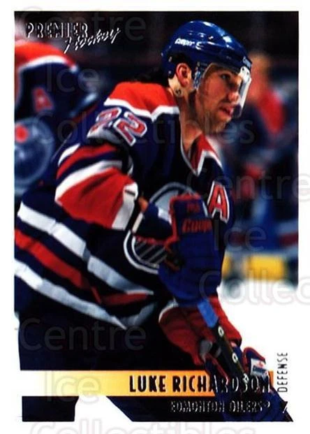 1994-95 Topps Premier #466 Luke Richardson - Image 1 of 1