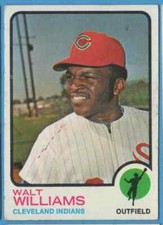 1973 Topps Walt Williams #297 Cleveland Indians