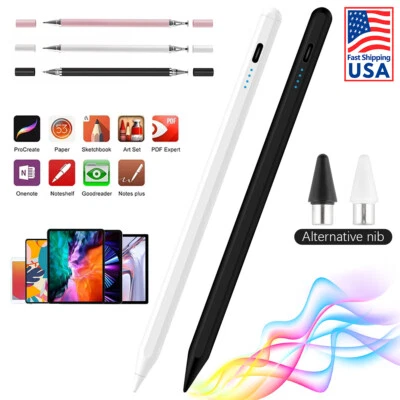 Universal Pencil Stylus Pen For Android iPhone iPad Tablet Mobile Capacitive Pen - Image 1 of 4