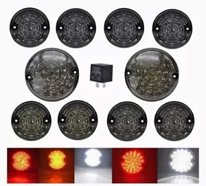 10pcs Complete LED Light Upgrade Kit Lamp For Land Rover Defender 1990-2016 2015 - Picture 1 of 6