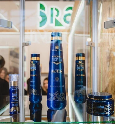 Vitta Gold, Nanoplex Arginina, Dauerhafte Brasilianische Bio-Haarglättung, 1 L - Bild 1 von 4