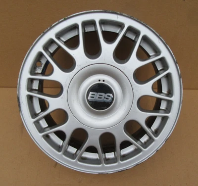 ✅ VW BBS 1x Alufelge 473 6JX15 H2 ET45 1H0601025AD Nabendeckel 4 Loch Felge - Bild 1 von 4