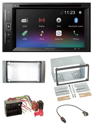 Pioneer Bluetooth MP3 USB 2DIN DAB DVD Autoradio für Ford Galaxy Focus C-Max S-M - Bild 1 von 4