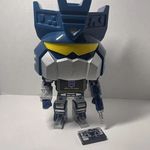 FUNKO POP! SOUNDWAVE W/ TAPES #93 TRANSFORMERS 10" JUMBO GAMESTOP EXCLUSIVE - Picture 1 of 7