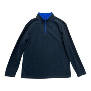 Old Navy Active Half Zip Pullover Sweatshirt Boys XXL 18 navy blue mock neck - Picture 1 of 7