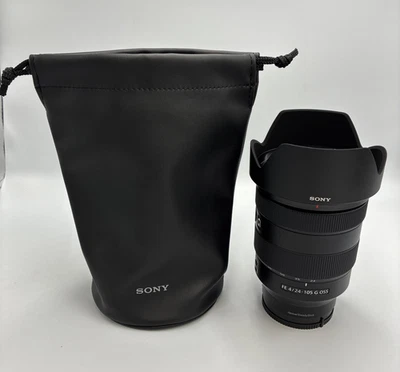 Sony FE 24-105mm f/4 G OSS Lens – New Open Box – With Sony Carry Bag - Image 1 of 4