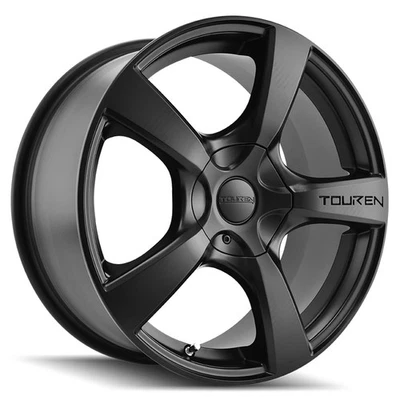 Touren TR9 16x7 5x105/5x108 +42mm Matte Black Wheel Rim 16" Inch - Imagem 1 de 4