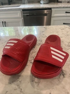 Adidas Adilette Bounce Comfort Slides - Size US 10 - Picture 1 of 8