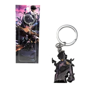 SUNG JINWOO SHADOW FORM Solo Leveling 1.5 in. Key Chain (Anime KeyChain Charm) - Picture 1 of 3