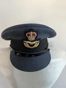 GORRA OFICIAL RAF HOMBRE CON INSIGNIA TALLA 57CM EDICIÓN RAF genuina - Imagen 1 de 5