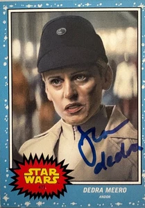 Star Wars Denise Gough Autographed Dedra Meero Topps Living Card-GENUINE Signed - Picture 1 of 2