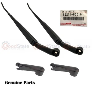 Genuine Toyota LandCruiser HZJ81 HZJ80 Front Windscreen Wiper Arm w Cover Kit - Picture 1 of 5