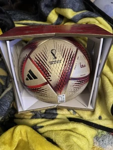 Adidas Al Hilm 2022 FIFA World Cup Final Official Match Ball Argentina vs France - Picture 1 of 6