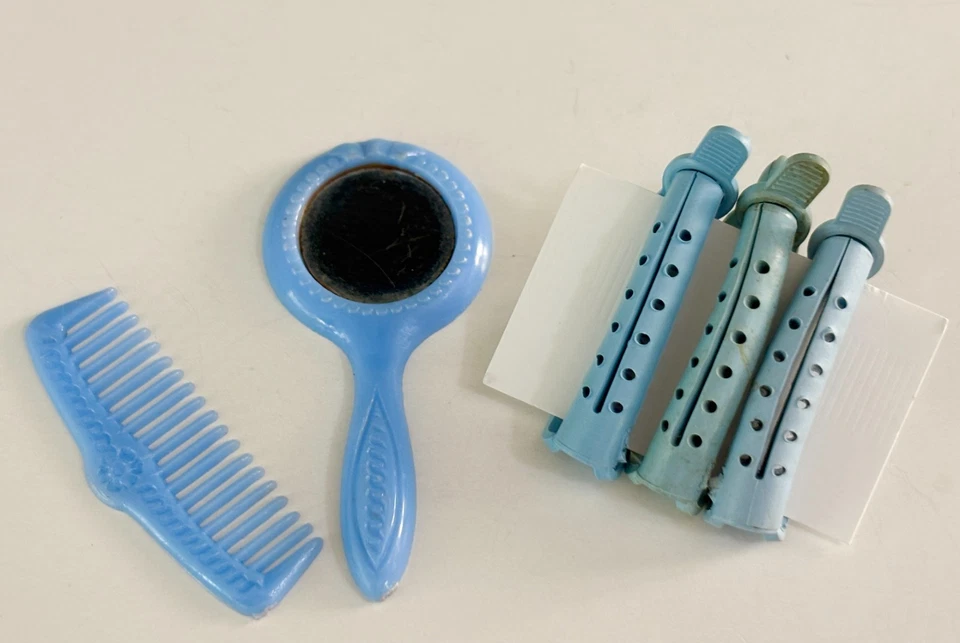 Espejo cepillo rizadores muñeca vintage Madame Alexander Cissy Binnie Elise + joyas Foto 1 de 1