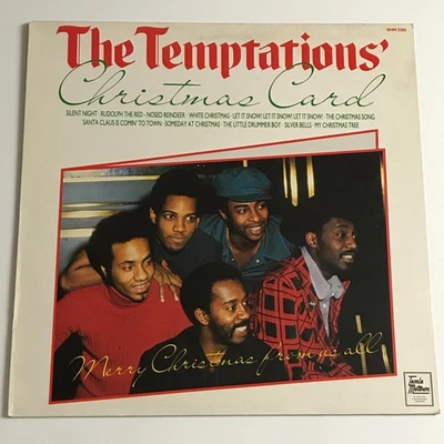 The Temptations - The Temptations' Christmas Card  LP Record - SHM 3202 EX/NM Foto 1 de 4