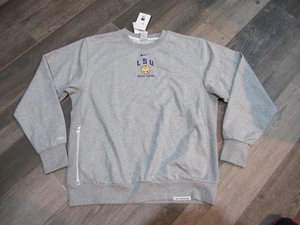 LSU Tigers Nike Sweatshirt Men's Medium New with tags Free Ship - Picture 1 of 4