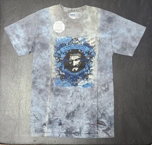 Small Unisex Wise Dyes Gray Tie Dyed Christian Tshirt I Was Hungry & You Fed Me - Picture 1 of 5