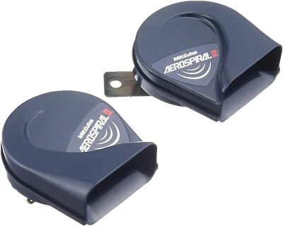 Bocina MITSUBISHI Aerospiral II MH13A-011A para coche HECHA EN JAPÓN Foto 1 de 4