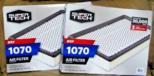 2 FILTROS DE AIRE MOTOR SUPERTECH 1070, FILTRO DE REPUESTO PARA JEEP - UN FILTRO DE AIRE - Imagen 1 de 5