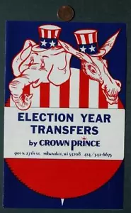 1976 Jimmy Carter Gerald Ford t-shirt campagna presidenziale catalogo modulo d'ordine-- - Foto 1 di 1