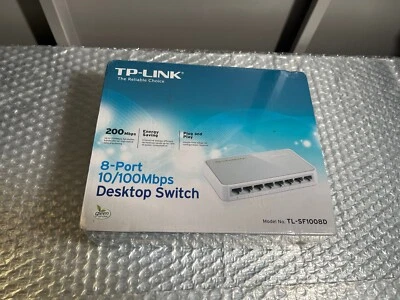 TP-Link TL-SF1008D 8-Port 10/100Mbps Fast Ethernet Sealed - Image 1 of 4
